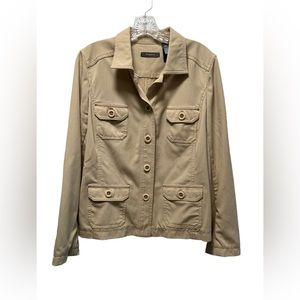 Liz Claiborne beige jacket Size 12
